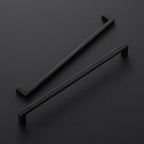 Ravinte Matte Black Square & Solid Cabinet Handles,10 Inch,15 Pack - size: 10 Inch Hole Center
