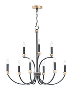 Open Box - Maxim 11377BKAB - Chandeliers Indoor Lighting