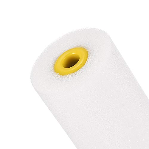 uxcell Paint Roller Cover 2 Inch Mini High-density Foam Brush for Household Wall Painting Treatment 6Pcs - size: 2 Inch