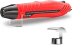 LDK Heat Gun for Crafting, Mini Dual Temp Hot Air Gun Tool - color: Red