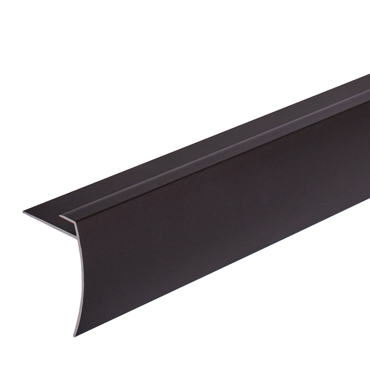 4 - 5.5Mm 84 In. Aluminum Vinyl Plank Stair Nosing