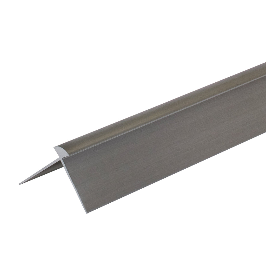 Smooth Aluminum LVT Stair Outside Corner 1-1/2 in. (6 - 7.5 mm)