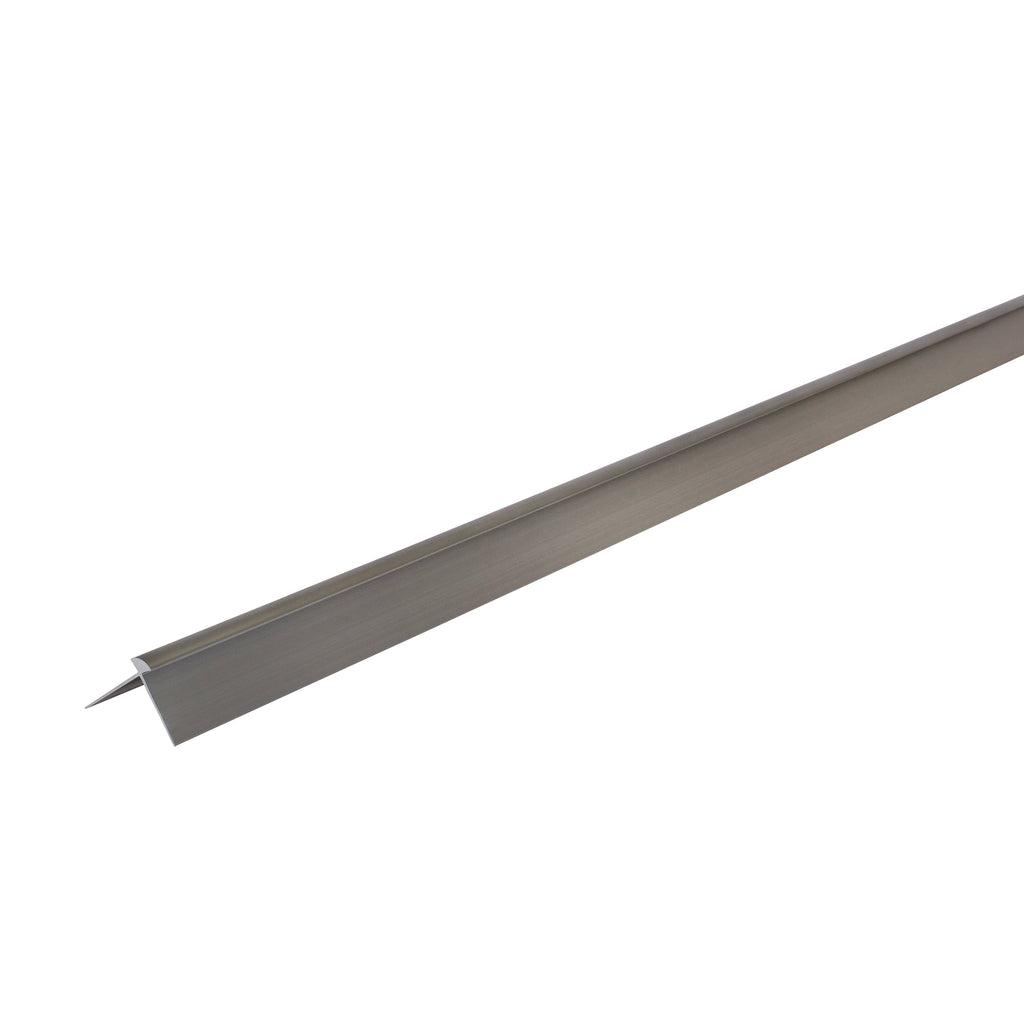 Smooth Aluminum LVT Stair Outside Corner 1-1/2 in. (6 - 7.5 mm)