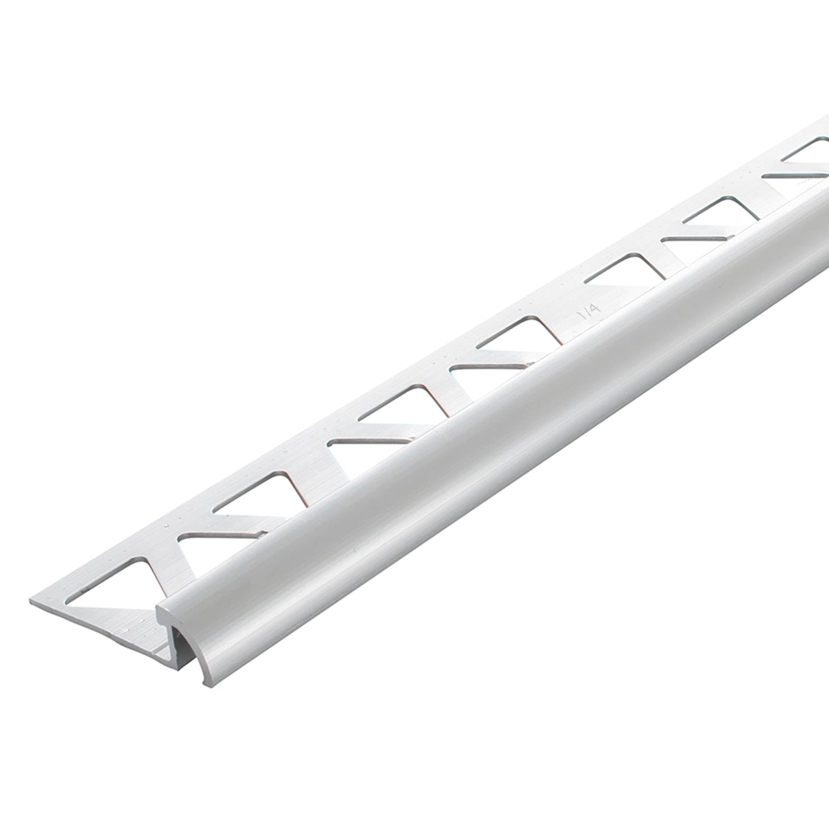 1/4 in. x 96 in. Satin Clear Anodized Aluminum Bullnose