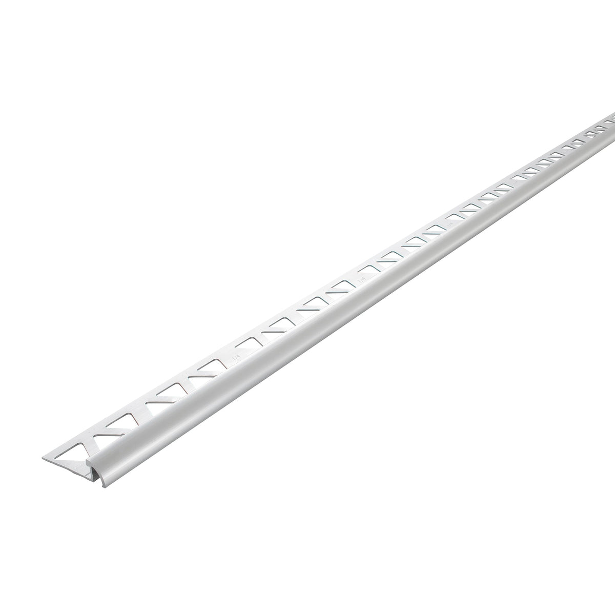 1/4 in. x 96 in. Satin Clear Anodized Aluminum Bullnose