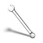 zhax 11/16" SAE Combination Wrench, 12 Point Box End, 15 Degree Offset Design, Mirror Polish Finish, Forged CR-V Steel, Hand Tools for Mechanics, Ideal for Auto and Home Repair - size: 11/16"