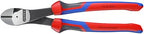 Knipex 7422250SBA 10-Inch High Leverage Angled Diagonal Cutters - Comfort Grip - style: 10-Inch, Angled, Comfort Grip