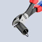 Knipex 7422250SBA 10-Inch High Leverage Angled Diagonal Cutters - Comfort Grip - style: 10-Inch, Angled, Comfort Grip