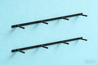 Hidden Shelf Brackets ， Floating Shelf Bracket ( Additional Brackets -NO Kits) 53 Inch -2 Pcs - size: 53 Inch - 2 Pcs Additional Brackets - No Kits