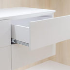 homdiy 10 Pairs Soft Close Drawer Slides 16 Inch Heavy Duty Side Mount Rail - color: Silver, size: 16 Inch