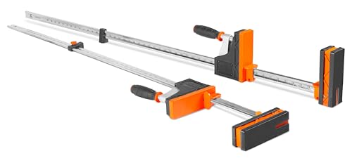 WEN 50-Inch 2000-Pound Parallel Jaw Clamp and Spreader Set, Two-Pack (CLP502) - size: 50-Inch Clamps, Two Pack