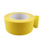 2 Inch Yellow Wide Masking Tape, 2 Inch X 55 Yard - color: Yellow, size: 2 Inch X 55 Yard