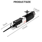 Air Reciprocating Saw with 6pcs 18T/24T/32T Blades, 1/4" NPT Lightweight Pneumatic Body Saw for Metal Sheet Cutting & Auto Body Work, Safety Lock Out Lever
