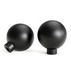 Goldenwarm 10 Pack Black Cabinet Knobs Kitchen Knobs for Cabinets - color: Black