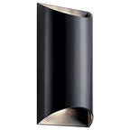 Open Box - Kichler 49279BKLED - Wall Sconces Outdoor Lighting