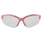 Global Vision Safety Shop Glasses - color: Medium Pink Frame/Clear Lens