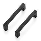 Ravinte Matte Black Square & Solid Cabinet Handles,3-1/2 Inch,15 Pack - size: 3-1/2 Inch Hole Center