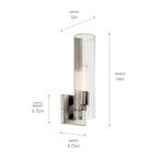 Open Box - Kichler 55165NI - Bathroom Fixtures Indoor Lighting