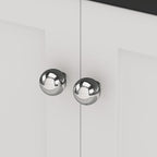 Goldenwarm 10 Pack Chrome Cabinet Knobs Kitchen Knobs for Cabinets - color: Polished Chrome