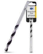 Premium Brad Point Drill Bit - High-Accuracy Woodworking Size: 10mm x 133mm - size: 10 mm x 133 mm (Pack of 1)