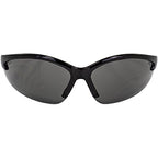 Global Vision Safety Shop Glasses - color: Black Frame/Smoke Lens