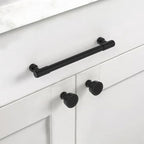 Asidrama Matte Black Kitchen Cabinet Pulls,6.3 Inch,10 Pack - color: Matte Black, size: 6.3" Hole Center