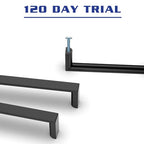 10 Pack 3 Inch Matte Black Cabinet Pulls, Black Kitchen Hardware - color: Matte Black, size: 3"/76MM Hole Center, style: 10 Pack