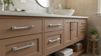 Alzassbg Polished Chrome Cabinet Pulls and Handles 10 Pack, AL3061CP - color: Polished Chrome, size: 3-3/4" Hole Center