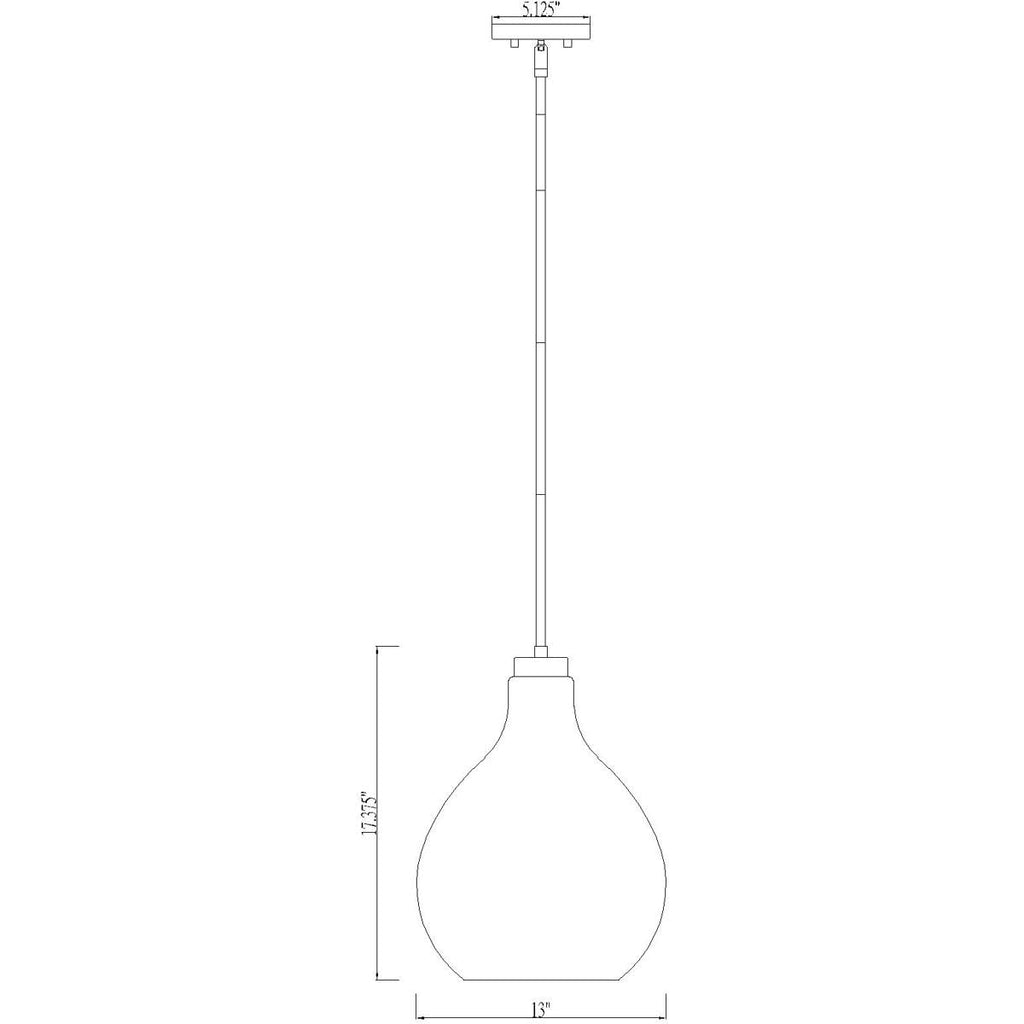 Open Box - Z-Lite 496P13-MGLD - Pendants Indoor Lighting