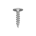 Rok Hardware 100 Pack #8 x 7/8" Deep Coarse Thread Phillips Truss Head Wood Drawer Front Adjustment Screws Zinc MDF