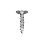 Rok Hardware 100 Pack #8 x 7/8" Deep Coarse Thread Phillips Truss Head Wood Drawer Front Adjustment Screws Zinc MDF
