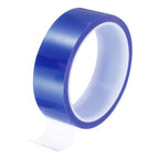 uxcell Blue Heat Tape, 1 Roll 30mmx33m 108ft High Temperature Heat Resistant Tape for Sublimation,Heat Vinyl Press,Heat Transfer, Circuit Board, No Residue - color: Blue, size: 30mmx33m