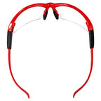 Global Vision Safety Shop Glasses - color: Red