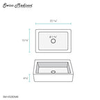Open Box - Swiss Madison SM-VS282MB - Lavatory Sink Fixture