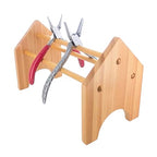 SE Mini Wood Pliers Rack - Pine Wood Dowels Rack - Mini Tool Organizer - Tool Free Assembly - WI-PS6