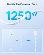 TROND Electrical Outlet Extender 360° Rotating Plug with 20W USB C, 6ft - size: 6 FT 360° Rotating Plug