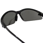Global Vision Safety Shop Glasses - color: Black Frame/Smoke Lens
