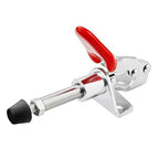 Toggle Clamp KangTeer 4pcs Capacity 45Kg/99Lbs 16mm Plunger Stroke Antislip Push Pull Toggle Clamp 301AM 4 Piece - style: 301AM, 4PK