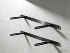 Hidden Shelf Brackets ， Floating Shelf Bracket (Additional Brackets -NO Kits) 22 Inch -2 Pcs - size: 22 Inch - 2 Pcs Additional Brackets - No Kits