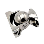 MARINE CITY Magnetic Ball Door Stopper, 316 Stainless Steel Soft Catch Holder for Boats, Marine, and Home – 11lbs (5kg) Strength