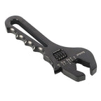WFLNHB 3AN-16AN Adjustable Wrench Aluminum Tool Spanner for Hose End Fitting Black