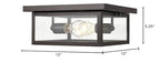 Open Box - Millennium Lighting 4202-PBZ - Ceiling Fixtures Outdoor Lighting