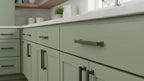 Alzassbg Brushed Black Nickel Cabinet Pulls and Handles 10 Pack, AL3061BBN - color: Brushed Black Nickel, size: 6-1/4" Hole Center