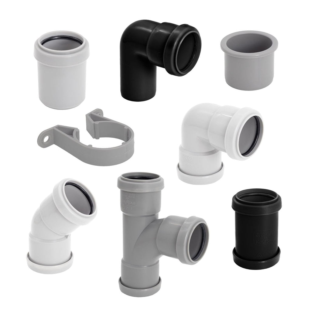 Kayflow 40mm Push-Fit Waste Water Parts
