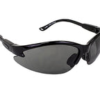 Global Vision Safety Shop Glasses - color: Black Frame/Smoke Lens