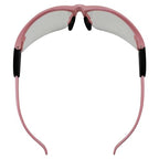 Global Vision Safety Shop Glasses - color: Medium Pink Frame/Clear Lens