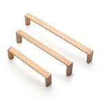 10 Pack 3.75inch(96mm) Cabinet Pulls Square Champagne Bronze Kitchen Cabinet Handles Kitchen Cabinet Hardware Gold Drawer Pulls for Dresser Cupboard Wardrobe - color: Champagne Bronze, size: 3.75"/96MM Hole Center, style: 10 Pack