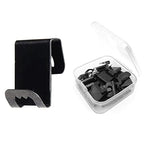 20 Pcs Photo Frames Hanger Hooks, S-Shaped Picture Hanging Clips, Black