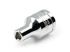 TEKTON 1/2 Inch Drive x 1/4 Inch Magnetic Hex Bit Holder Socket | SHA25402 - size: 1/2 Inch