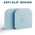 Pan Scraper, 10 Pcs Pot & Dish Scraper Plastic, Sturdy Scraper Kitchen Tool, Aqua - color: Aqua, size: 10 Pcs
